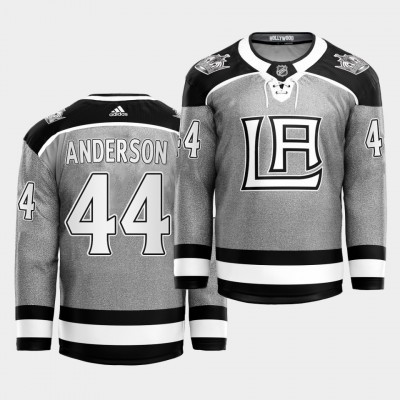 Adidas Los Angeles Kings #44 Mikey Anderson 2021 City Concept NHL Stitched Jersey - Black Men's